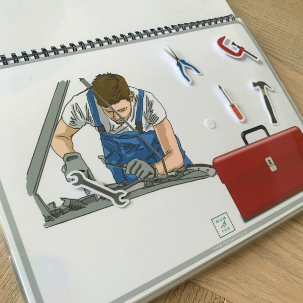 FUNBOOK POJAZDY - książeczka do druku - obrazek 10