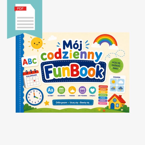 MÓJ CODZIENNY FUNBOOK – książeczka edukacyjna do druku